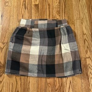 KAVU- Flannel skirt